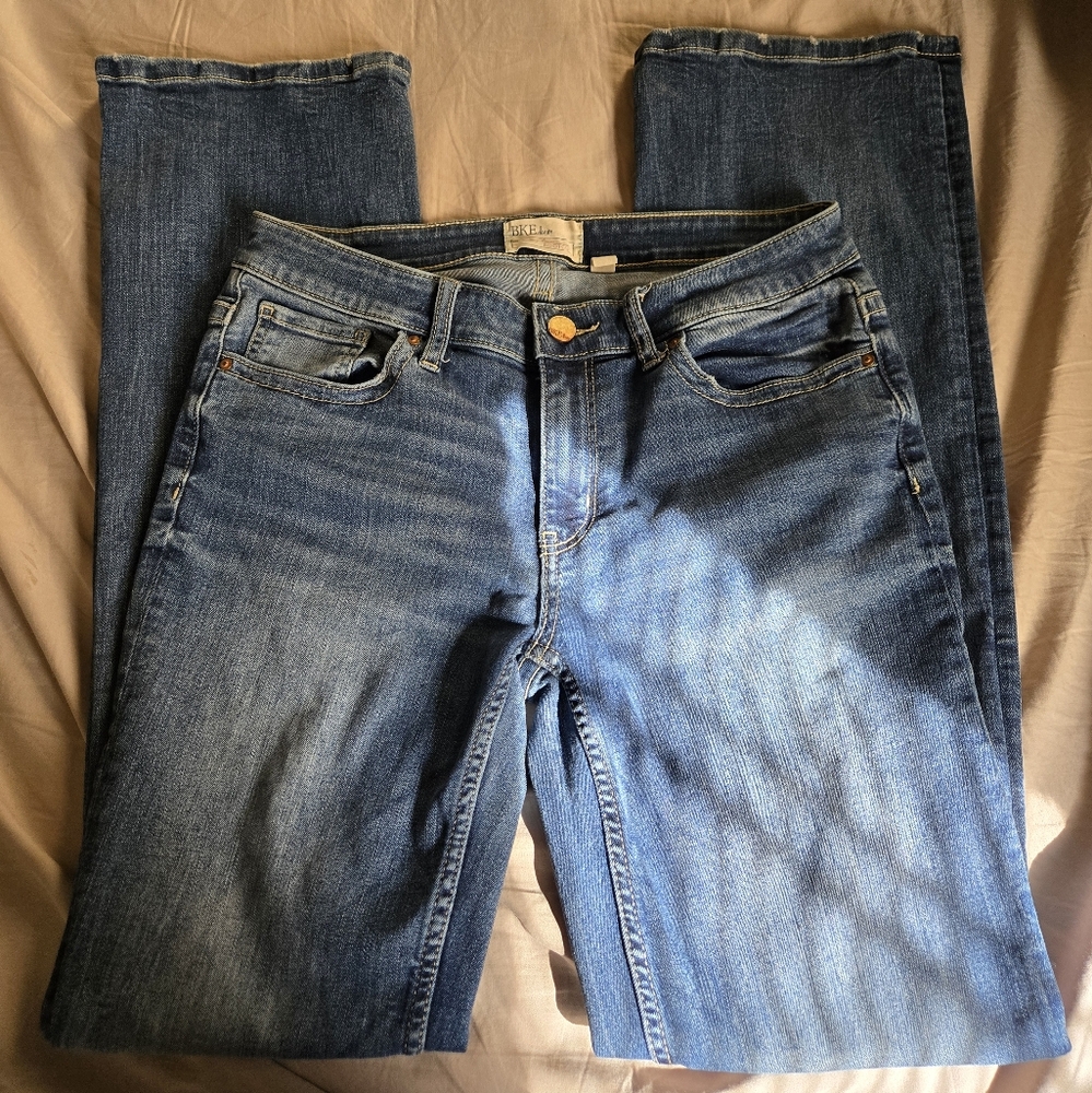 BKE Bootcut Leg Blue Jeans